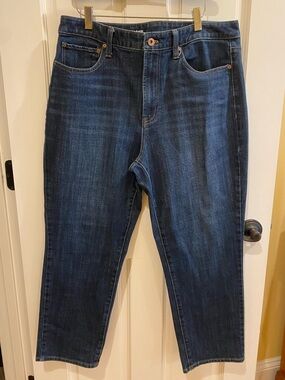 Talbots Flawless High-waist Straight Ankle jeans, women size 12
